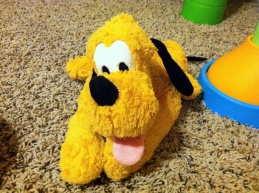 My son's stuffed Pluto