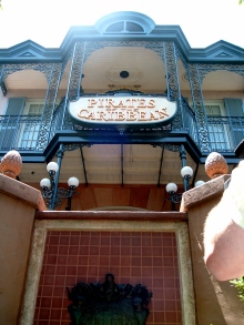 Pirates of the Caribbean Disneyland Entrance